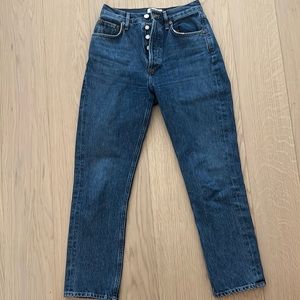 Agolde Jeans - Riley Straight Crop Fit